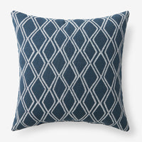 Indoor/Outdoor Toss Pillow - Voyage Indigo, 24 in. x 24 in.,Voyage Indigo