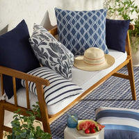 Indoor/Outdoor Toss Pillow - Navy, 24 in. x 24 in.,Navy