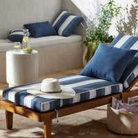 Indoor/Outdoor Toss Pillow - Sapphire, 24 in. x 24 in.,Sapphire