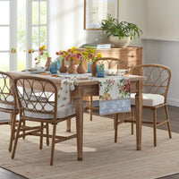Garden Floral Cotton Table Runner - Natures Bouquet, 16 in. x 90 in.,Nature's Bouquet