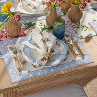 Garden Floral Cotton Placemats, Set of 4 - Natures Bouquet,Nature's Bouquet