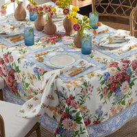 Garden Floral Cotton Placemats, Set of 4 - Natures Bouquet,Nature's Bouquet