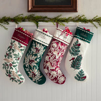 Holiday Stocking - Deer Path,Deer Path