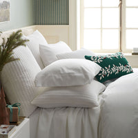 Holiday Decorative Pillow Cover - Holiday Berry Green, 12 in. x 21 in.,Holiday Berry Green
