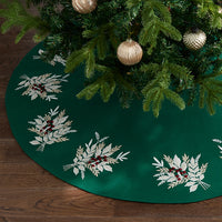 Holiday Tree Skirt - Berry Leaf,Berry Leaf