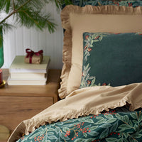 Willowberry Decorative Square Pillow Cover - Green, 20 in. x 20 in.,Green