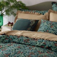 Willowberry Decorative Square Pillow Cover - Green, 20 in. x 20 in.,Green