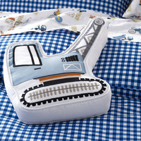 Decorative Shaped Pillow - Construction Crane,Construction Crane