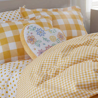 Decorative Shaped Pillow - Floral Heart,Floral Heart