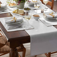 Pom Fringe Table Runner - Metallic Gold, 16 in. x 108 in.,Metallic Gold