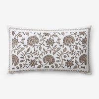 Artisan Chic Decorative Lumbar Pillow Cover - Gold, 12 in. x 21 in.,Gold