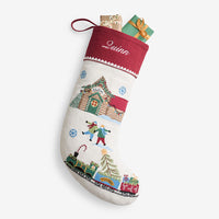 Festive Winter Stocking - Train,Train