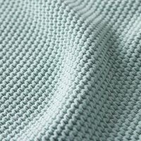 Garter Stitch Blanket - Sea Spray, Twin/Twin XL,Sea Spray