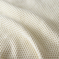 Garter Stitch Blanket - Birch, Twin/Twin XL,Birch