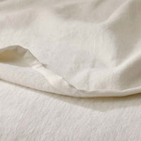 Cotton/Acrylic Fleece Blanket - Ivory, Full/Queen,Ivory