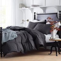 Premium Down Ultra Warmth Comforter - Charcoal Gray, Twin/Twin XL,Charcoal Gray