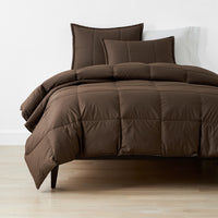 Premium Down Ultra Warmth Comforter - Dark Brown, Twin/Twin XL,Dark Brown