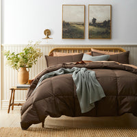 Premium Down Ultra Warmth Comforter - Dark Brown, Twin/Twin XL,Dark Brown