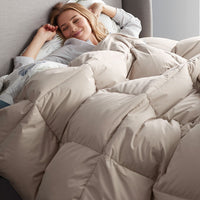 Premium Down Ultra Warmth Comforter - Feather Tan, Full,Feather Tan
