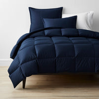 Premium Down Ultra Warmth Comforter - Navy Blue, Full,Navy Blue