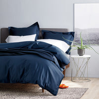 Premium Smooth Supima® Cotton Wrinkle-Free Sateen Duvet Cover - Cloud, Twin/Twin XL,Cloud