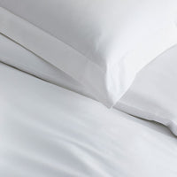 Premium Smooth Supima® Cotton Wrinkle-Free Sateen Fitted Bed Sheet - White, Deep Pocket Queen,White