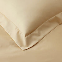 Premium Smooth Supima® Cotton Wrinkle-Free Sateen Fitted Bed Sheet - Yellow, Deep Pocket Queen,Yellow
