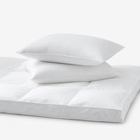 3-Piece Premium Best Down Alternative Pillow & Mattress Topper Bundle,
