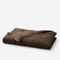 Premium Down Blanket - Dark Brown, Twin,Dark Brown