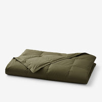 Premium LoftAIRE™ Down Alternative Blanket - Dark Olive, Twin,Dark Olive