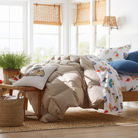 Quilted Sham - Feather Tan, Standard,Feather Tan
