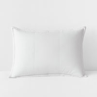 Quilted Sham - White, Standard,White