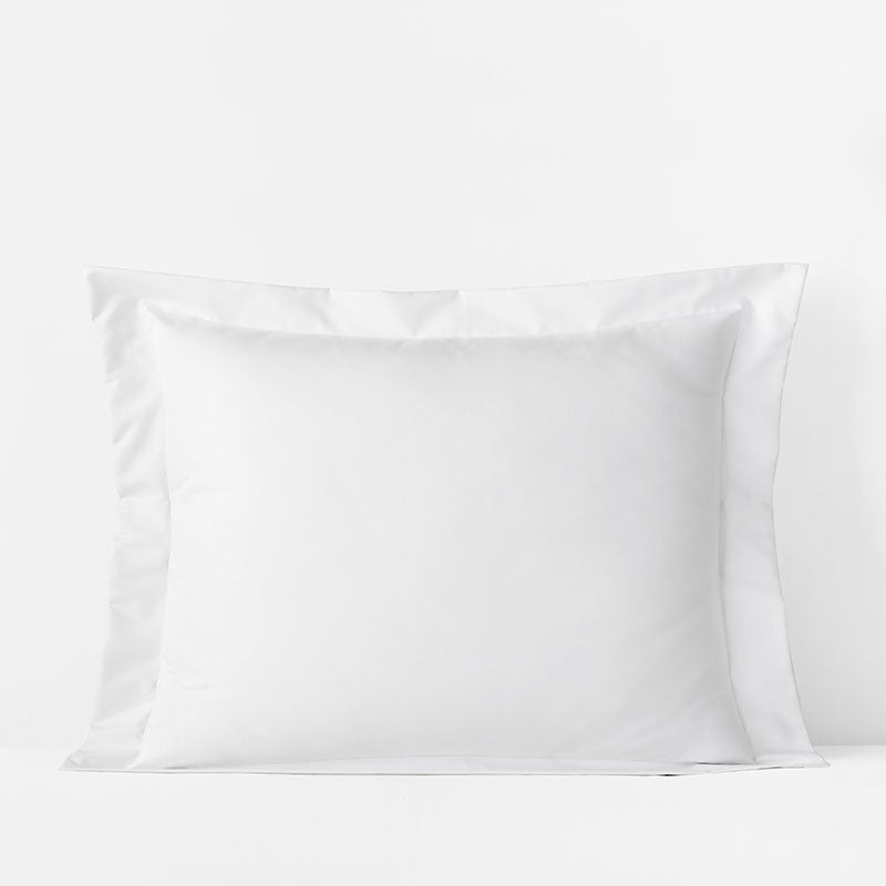 Premium Smooth Supima® Cotton Wrinkle-Free Sateen Sham - White, Standard,White