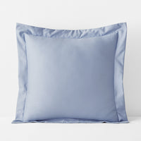 Premium Smooth Supima® Cotton Wrinkle-Free Sateen Sham - Blue Shadow, Euro,Blue Shadow