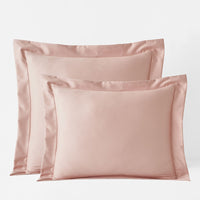 Premium Smooth Supima® Cotton Wrinkle-Free Sateen Sham - Rose, Standard,Rose