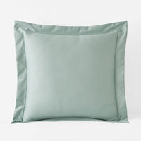 Premium Smooth Supima® Cotton Wrinkle-Free Sateen Sham - Sea Mist, Euro,Sea Mist