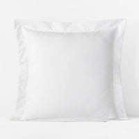 Premium Smooth Supima® Cotton Wrinkle-Free Sateen Sham - White, Euro,White