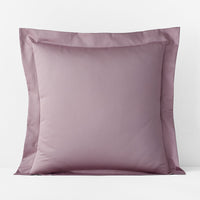 Premium Smooth Supima® Cotton Wrinkle-Free Sateen Sham - Wisteria, Euro,Wisteria