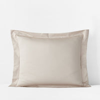 Premium Smooth Supima® Cotton Wrinkle-Free Sateen Sham - Alabaster, Standard,Alabaster