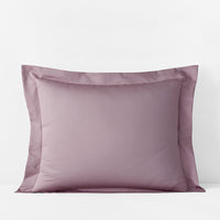 Premium Smooth Supima® Cotton Wrinkle-Free Sateen Sham - Wisteria, Standard,Wisteria