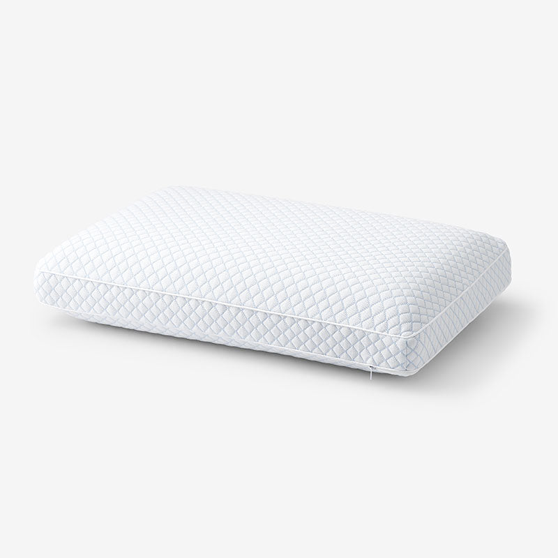 Cooling Gel Memory Foam Pillow - White,White