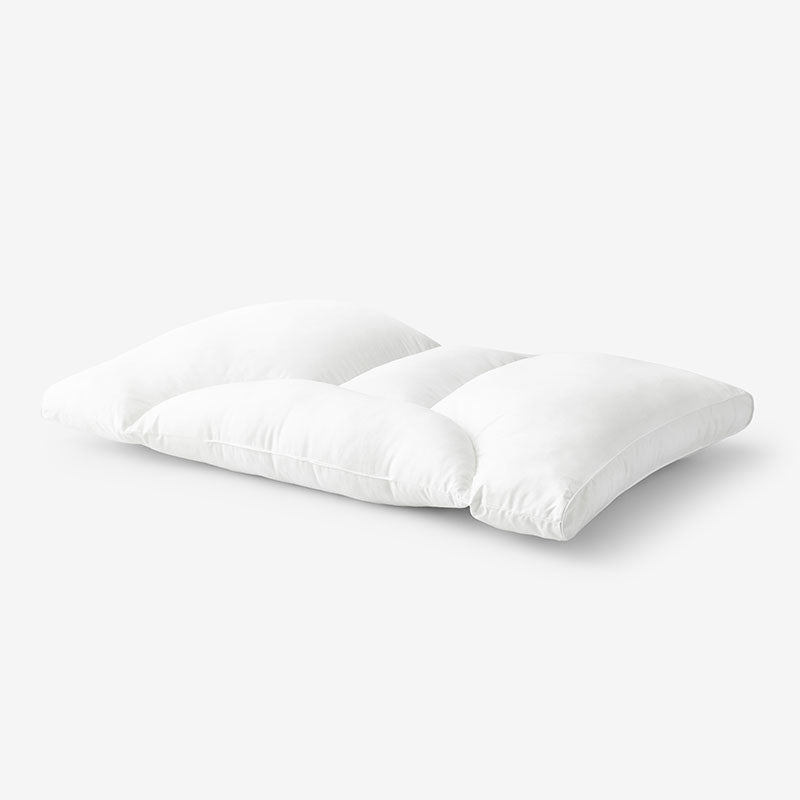 Duo Sleep Neck Posture Pillow - White,White