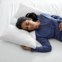 Duo Sleep Neck Posture Pillow - White,White