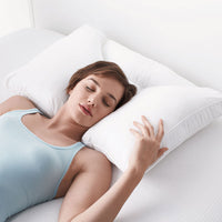 Duo Sleep Neck Posture Pillow - White,White