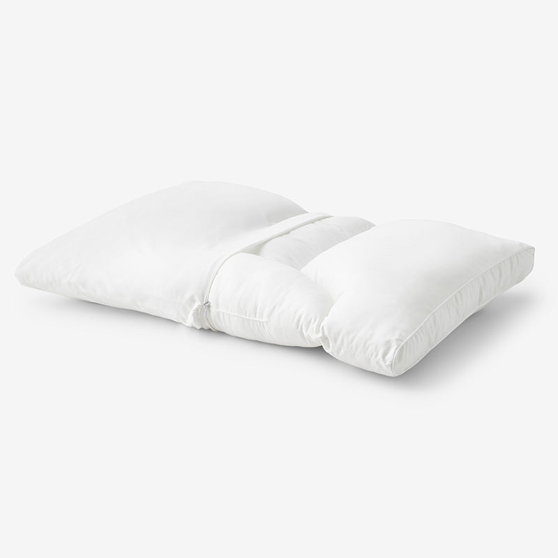 Duo Sleep Neck Posture Pillow Cover - White,White