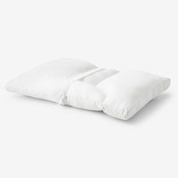 Duo Sleep Neck Posture Pillow Cover - White,White
