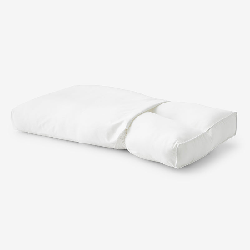 Knee and Leg Posture Pillow Cover - White,White