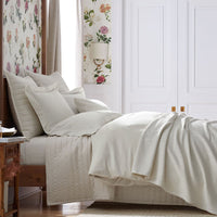Premium Smooth Supima® Cotton Wrinkle-Free Sateen Pillowcase Set - Ivory, Standard,Ivory