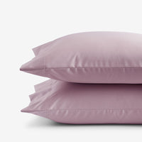 Premium Smooth Supima® Cotton Wrinkle-Free Sateen Pillowcase Set - Wisteria, Standard,Wisteria