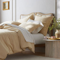 Premium Smooth Supima® Cotton Wrinkle-Free Sateen Pillowcase Set - Yellow, Standard,Yellow